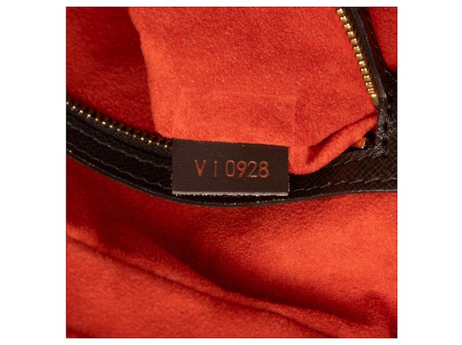 Louis Vuitton Marrone Damier Ebene Brera - vista 6