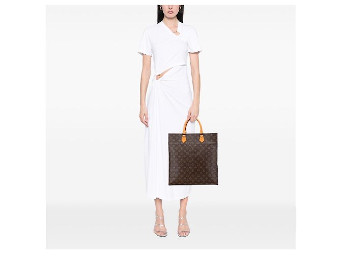 Brauner Monogramm Sac Plat Louis Vuitton - Ansicht 11