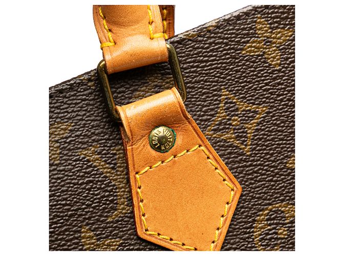 Brauner Monogramm Sac Plat Louis Vuitton - Ansicht 8