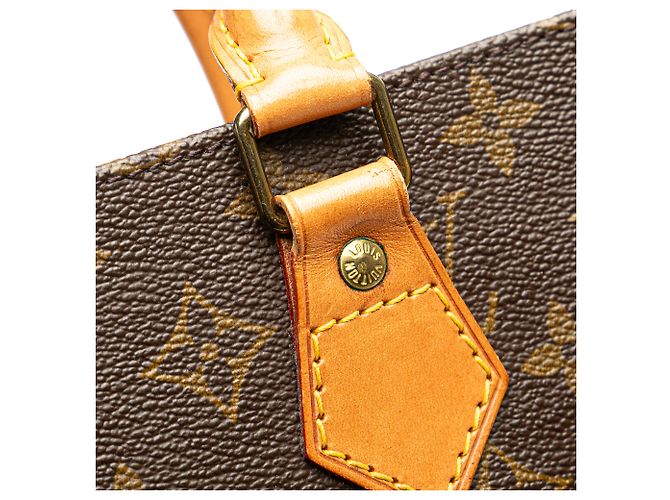 Brauner Monogramm Sac Plat Louis Vuitton - Ansicht 9