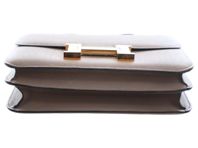 Hermès Constance 24 aus braunem Epsom Taupe - Ansicht 5