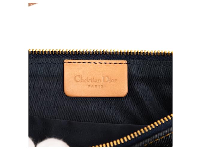 Pochette Saddle Mini in Denim Blu Dior Blu navy - vista 5