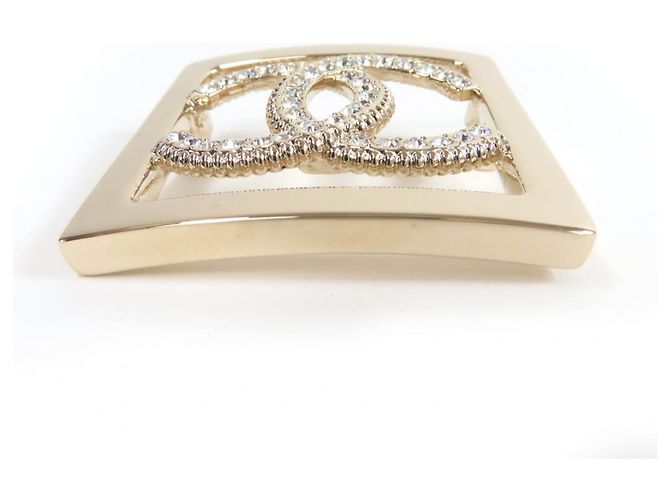 Spilla in strass Coco Mark A23P di CHANEL D'oro - vista 4
