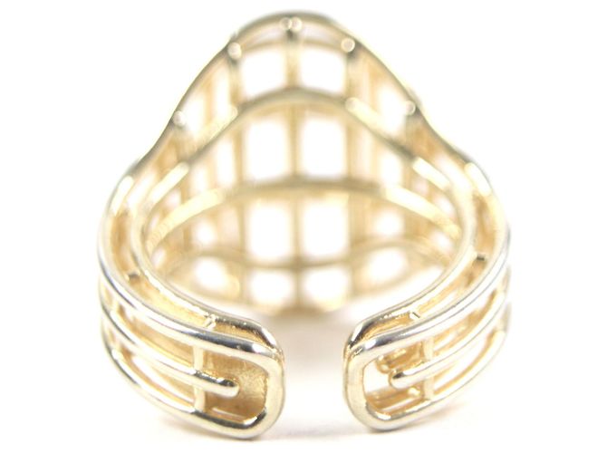 Anello in Filo 3D Bottega Veneta in Argento - vista 5