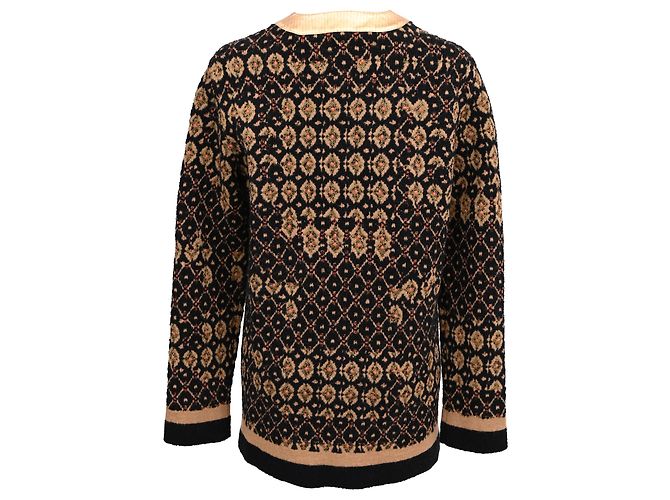 Timeless Chanel Strickmuster Tweed-Cardigan aus mehrfarbiger Wolle Mehrfarben - Ansicht 3