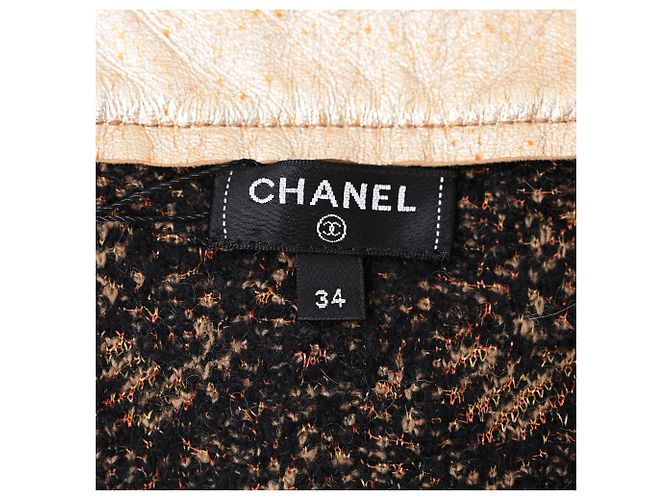 Timeless Chanel Strickmuster Tweed-Cardigan aus mehrfarbiger Wolle Mehrfarben - Ansicht 5