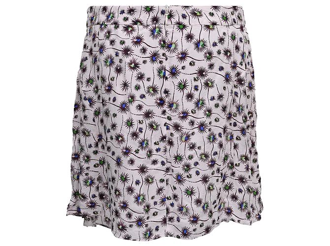 Gonna Mini Selena Isabel Marant in Viscosa Multicolore - vista 3