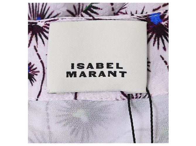 Gonna Mini Selena Isabel Marant in Viscosa Multicolore - vista 4