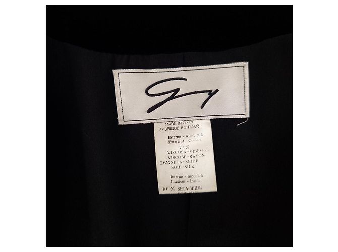 Genny schwarze Samtjacke - Ansicht 3
