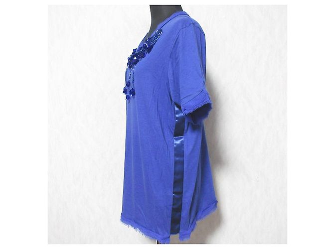 Top con flecos adornado de LANVIN Azul - vista 4