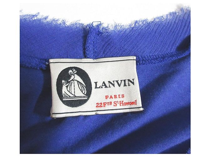 Top con flecos adornado de LANVIN Azul - vista 6