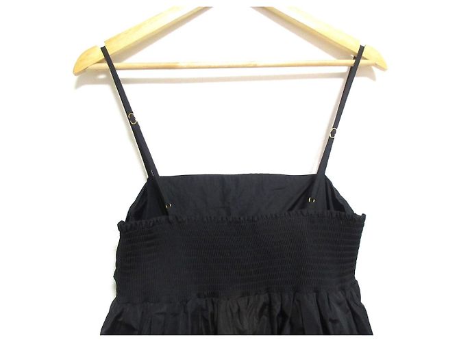 Autre Marque Vestido de Camisón de Satén Mate L'ESSAGE JOURNAL STANDARD Negro - vista 4