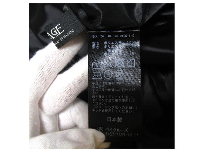 Autre Marque Vestido de Camisón de Satén Mate L'ESSAGE JOURNAL STANDARD Negro - vista 7