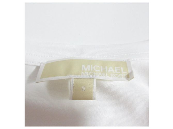 Camiseta fruncida Michael Michael Kors Blanco - vista 6