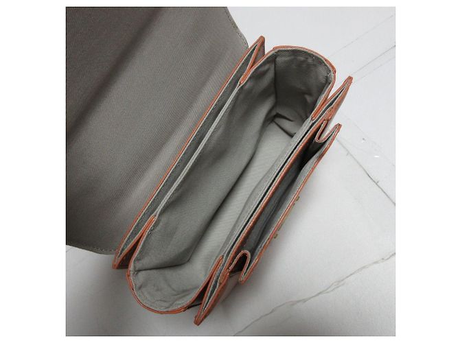 Autre Marque Borsa a Spalla con Patta Kabinett BOX Marrone Cammello - vista 12