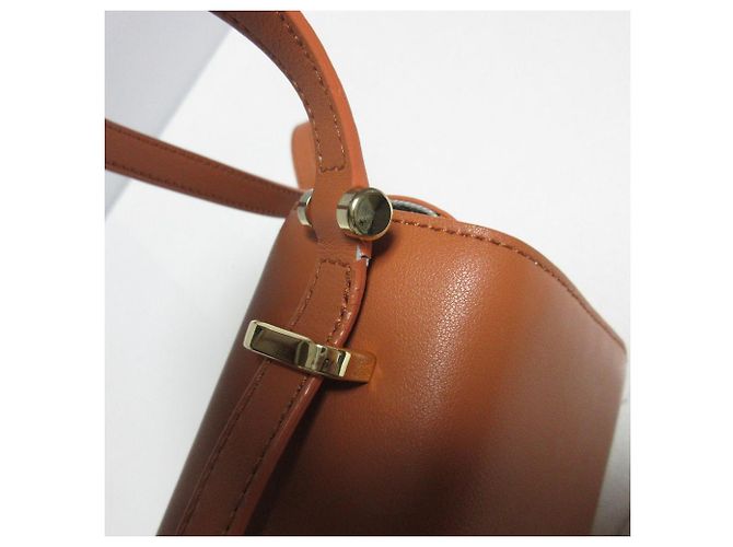 Autre Marque Borsa a Spalla con Patta Kabinett BOX Marrone Cammello - vista 15