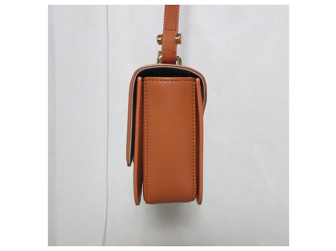 Autre Marque Borsa a Spalla con Patta Kabinett BOX Marrone Cammello - vista 4