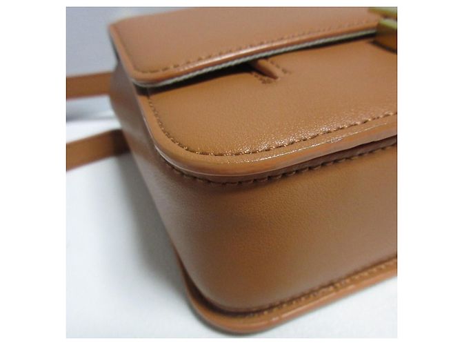 Autre Marque Borsa a Spalla con Patta Kabinett BOX Marrone Cammello - vista 6