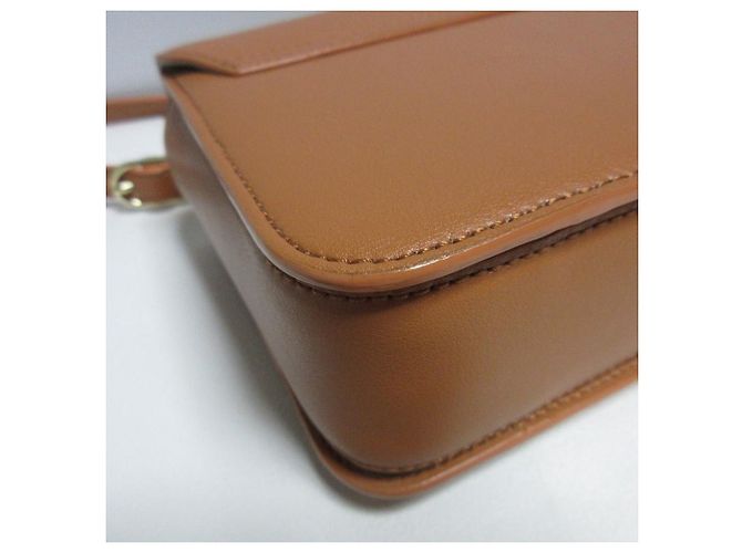 Autre Marque Borsa a Spalla con Patta Kabinett BOX Marrone Cammello - vista 8