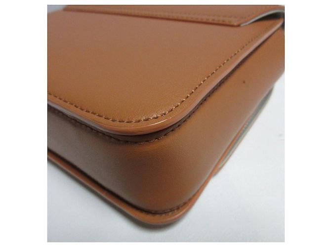 Autre Marque Borsa a Spalla con Patta Kabinett BOX Marrone Cammello - vista 9