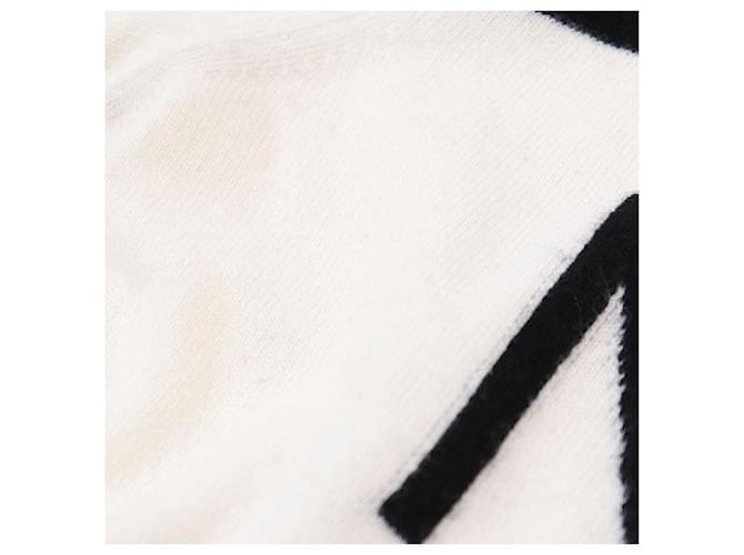 Autre Marque N21 Wollpullover Schwarz Grün Roh - Ansicht 3