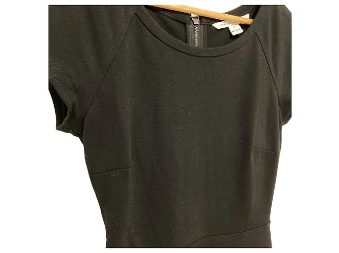 Autre Marque Diane von Furstenberg Kleid Schwarz - Ansicht 2