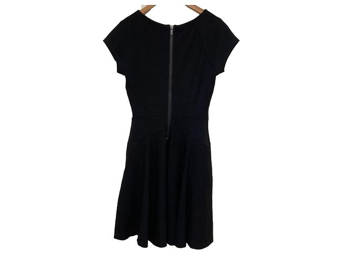 Autre Marque Diane von Furstenberg Kleid Schwarz - Ansicht 4