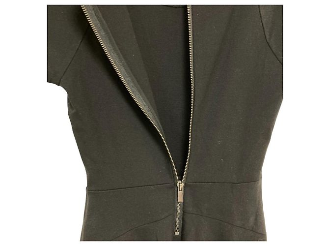 Autre Marque Diane von Furstenberg Kleid Schwarz - Ansicht 5