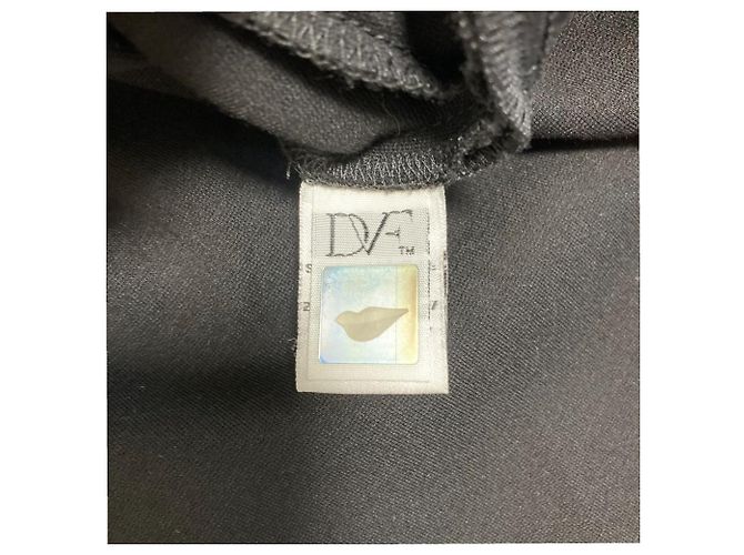 Autre Marque Diane von Furstenberg Kleid Schwarz - Ansicht 7