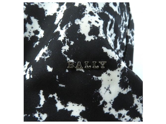 Bolso Tote Bally Wolfson Negro Blanco - vista 10