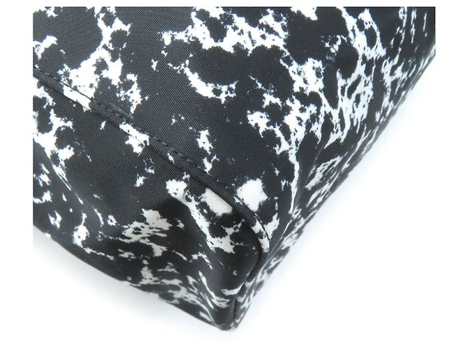 Bolso Tote Bally Wolfson Negro Blanco - vista 7