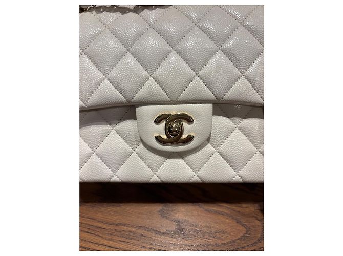 Chanel Classico Doppio Flap Senza Tempo Bianco - vista 13