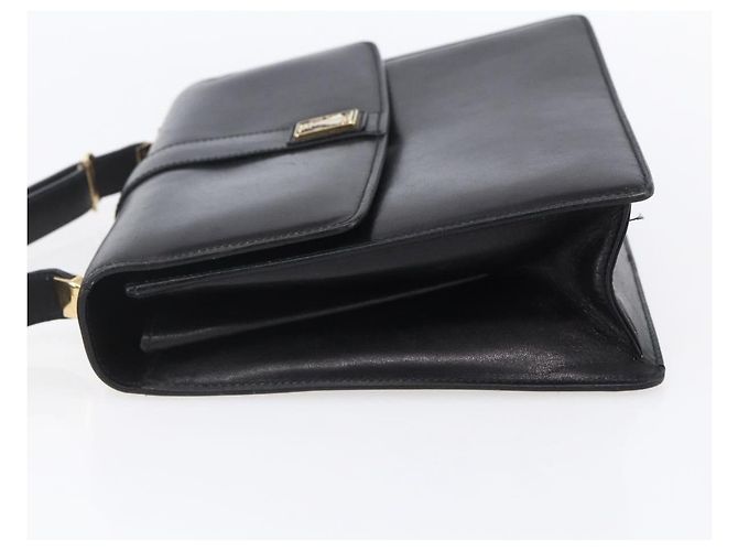 Borsa a tracolla Burberry Nova Check in pelle Nero - vista 3