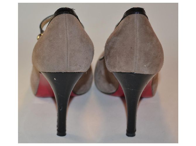 Décolleté Luciano Padovan in scamosciato marrone Taglia 36 - vista 3
