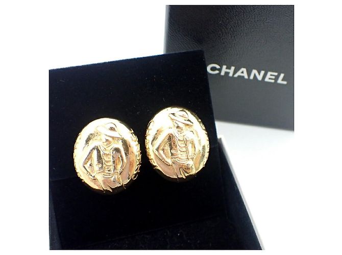 Orecchini placcati oro Chanel Mademoiselle - vista 5