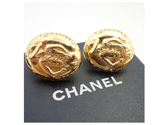 Orecchini placcati oro Chanel Mademoiselle - vista 9