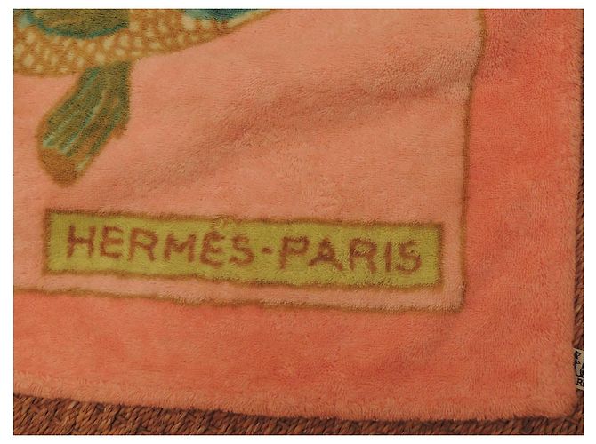 Hermès HERMES TOALLA DE PLAYA MODELO BALI Rosa - vista 4