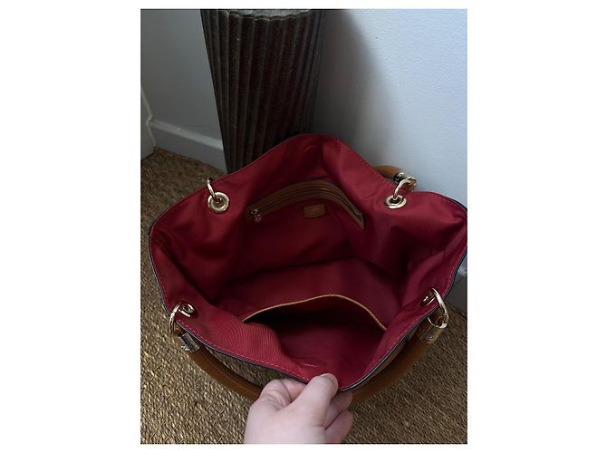 Lancel French Flair Shopper Tasche Camel Leder Gold hardware Kamel - Ansicht 2