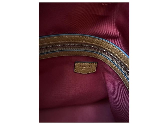 Lancel French Flair Shopper Tasche Camel Leder Gold hardware Kamel - Ansicht 3