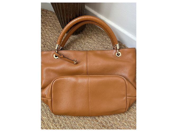 Lancel French Flair Shopper Tasche Camel Leder Gold hardware Kamel - Ansicht 4