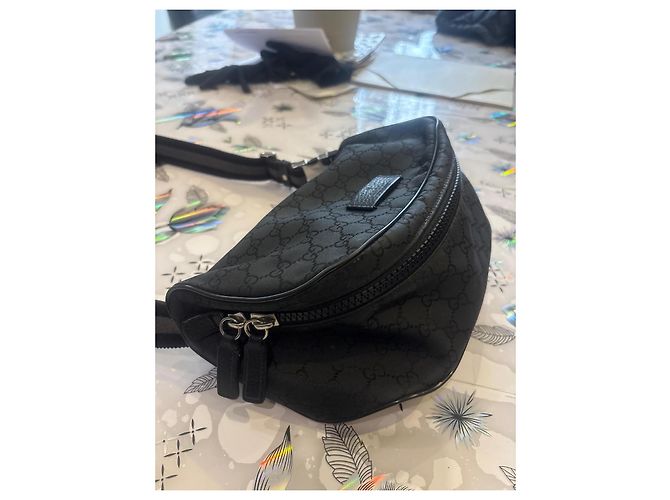 Banana Gucci 509643 GG Nero - vista 4