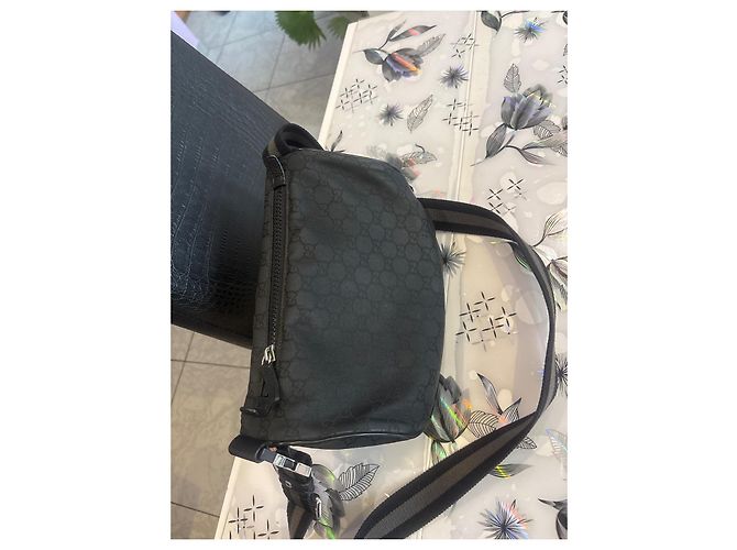Banana Gucci 509643 GG Nero - vista 7