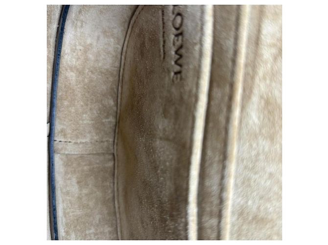Borsa a Spalla in Pelle Gade Dual di Loewe Beige - vista 11