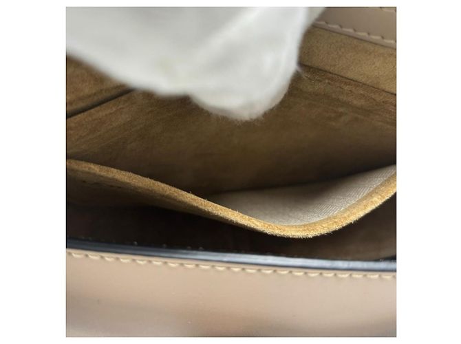 Borsa a Spalla in Pelle Gade Dual di Loewe Beige - vista 13