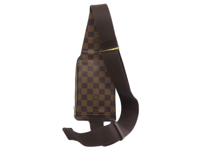 Borsa a tracolla Geronimos Louis Vuitton Damier ebene - vista 2