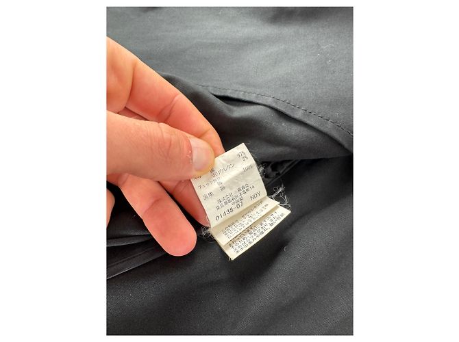 Vintage Burberry Trenchcoat Schwarz M/L - Ansicht 12