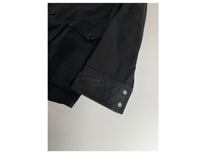 Vintage Burberry Trenchcoat Schwarz M/L - Ansicht 5