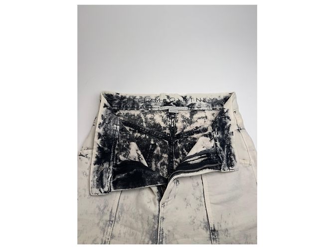 Stella Mc Cartney Vintage Stella McCartney Denim Schwarz Weiß - Ansicht 5