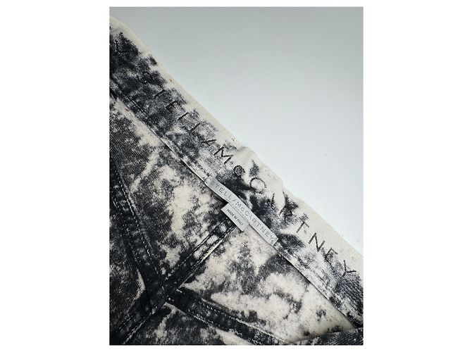 Stella Mc Cartney Vintage Stella McCartney Denim Schwarz Weiß - Ansicht 6