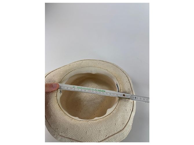 Cappello Panama Vintage Jil Sander Bianco - vista 5